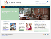 Tablet Screenshot of carlylehouse.biz